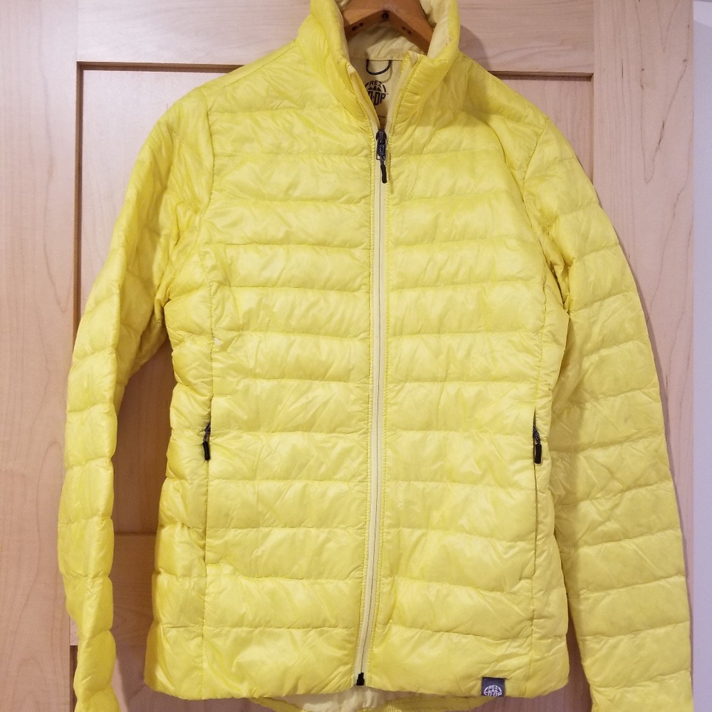 Warm jacket awsome yellow